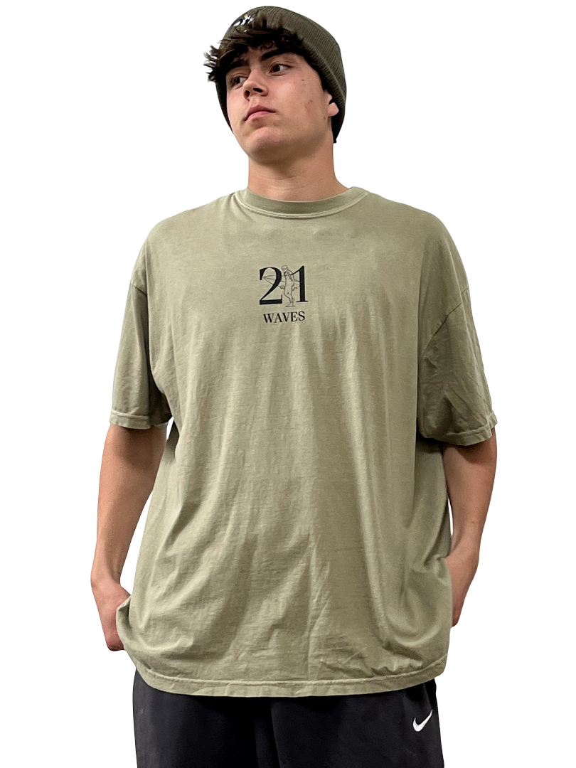 21 Waves T-Shirt - Turtle