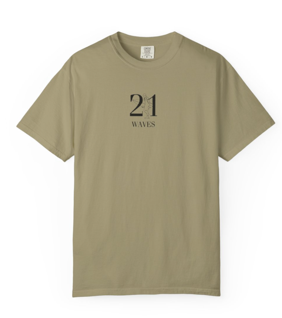21 Waves T-Shirt - Seal