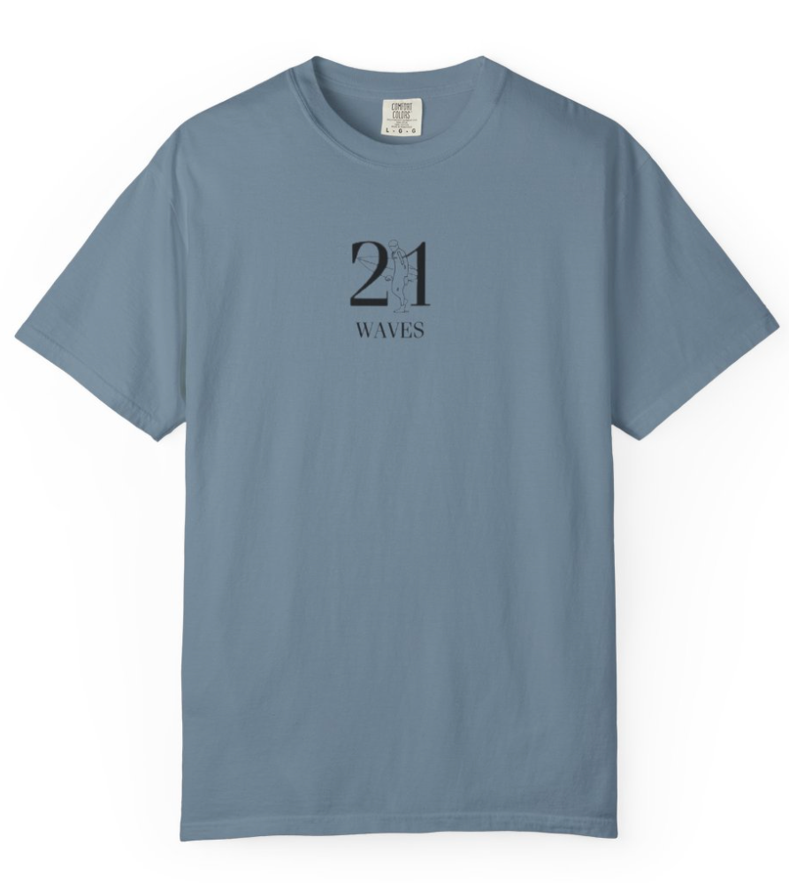 21 Waves T-Shirt - Wahi